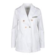 Katoenen Jas Fabiana Filippi , White , Dames