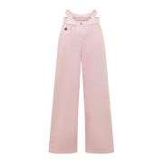 Wide Jeans Ambush , Pink , Dames