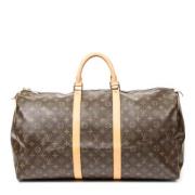 Pre-owned Canvas travel-bags Louis Vuitton Vintage , Brown , Dames