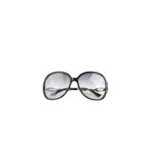 Pre-owned Plastic sunglasses Bvlgari Vintage , Black , Dames