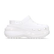 Klassieke Mega Crush Klomp Crocs , White , Dames