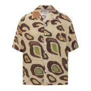 Bowling Shirt Oversized Fit Bonsai , Multicolor , Heren