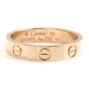 Pre-owned Rose Gold rings Cartier Vintage , Pink , Dames