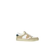 Stijlvolle Lage Sneakers Philippe Model , Beige , Heren