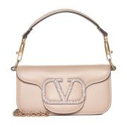 Stijlvolle Tassen Collectie Valentino Garavani , Pink , Dames