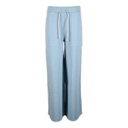 Katoenen Casual Broek Department Five , Blue , Dames