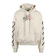 Hoodies Off White , Beige , Heren