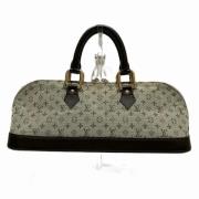 Pre-owned Canvas handbags Louis Vuitton Vintage , Green , Dames