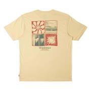 Twin Fins T-shirt Billabong , Beige , Heren