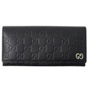 Pre-owned Leather wallets Gucci Vintage , Black , Dames