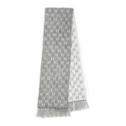 Grijze Melange Sjaal Accessoires Hést , Gray , Dames