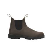 Bruine Nubuck Unisex Klassieke Laarzen Blundstone , Brown , Heren