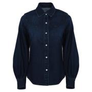 Stijlvolle Camicia Shirt Roy Roger's , Blue , Dames