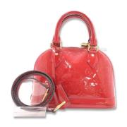 Pre-owned Leather louis-vuitton-bags Louis Vuitton Vintage , Red , Dam...