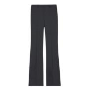 Mélange-effect rechte broek Theory , Gray , Dames