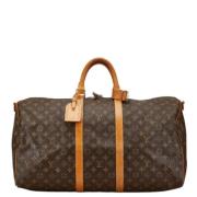 Pre-owned Fabric louis-vuitton-bags Louis Vuitton Vintage , Brown , Da...