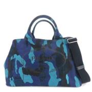 Pre-owned Canvas handbags Prada Vintage , Blue , Dames