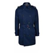 Trench Aquascutum , Blue , Heren