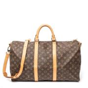 Pre-owned Canvas travel-bags Louis Vuitton Vintage , Brown , Dames