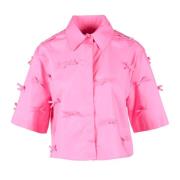 Overhemd Msgm , Pink , Dames