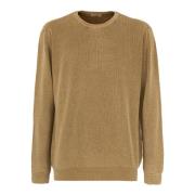 Heren Crewneck Trui Cashmere Company , Brown , Heren