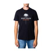 T-shirt Bikkembergs , Black , Heren