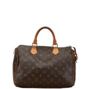 Pre-owned Leather louis-vuitton-bags Louis Vuitton Vintage , Brown , D...