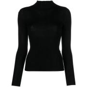 Zwart Sweater Set Twinset , Black , Dames