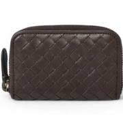 Pre-owned Leather wallets Bottega Veneta Vintage , Brown , Dames