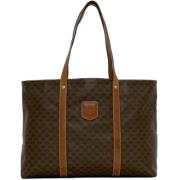 Pre-owned Leather celine-bags Celine Vintage , Brown , Dames