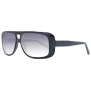 Zwarte Heren Zonnebril Verlooplens Guess , Black , Heren