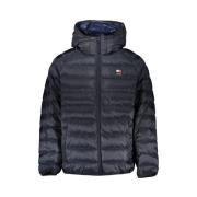 Chique hoodie van gerecycled polyester Tommy Hilfiger , Blue , Heren