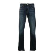 Blauwe Skinny Jeans met 5 Zakken Polo Ralph Lauren , Blue , Heren