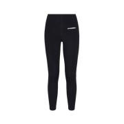 Zwarte Broek met Technische Details Jil Sander , Black , Dames