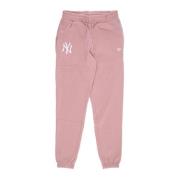 MLB Team Logo Sweatpants Jogger New Era , Pink , Heren