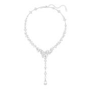 Dames Y-ketting Wit Mesmera 5661520 Swarovski , Gray , Dames