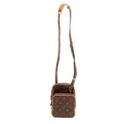 Pre-owned Canvas louis-vuitton-bags Louis Vuitton Vintage , Brown , Da...