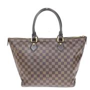 Pre-owned Canvas louis-vuitton-bags Louis Vuitton Vintage , Brown , Da...