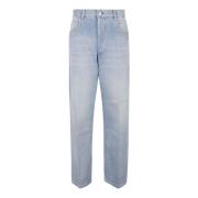 Straight Jeans Nine In The Morning , Blue , Dames