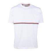 Katoenen T-shirt Thom Browne , White , Heren