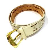 Pre-owned Fabric belts Louis Vuitton Vintage , Beige , Heren