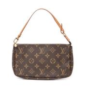 Pre-owned Canvas louis-vuitton-bags Louis Vuitton Vintage , Brown , Da...