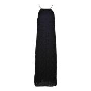 Maxi Jurk Erika Cavallini , Black , Dames