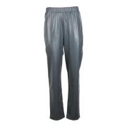 Vrijetijdspolyesterbroek Max Mara , Gray , Dames