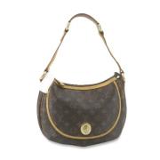 Pre-owned Canvas shoulder-bags Louis Vuitton Vintage , Brown , Dames