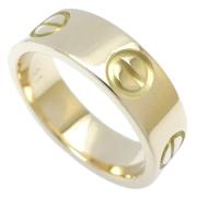 Pre-owned Metal rings Cartier Vintage , Yellow , Dames