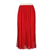 Skirts Semicouture , Red , Dames