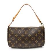 Pre-owned Canvas louis-vuitton-bags Louis Vuitton Vintage , Brown , Da...