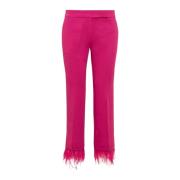 Flare Veren Broek Michael Kors , Pink , Dames