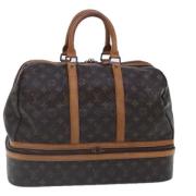 Pre-owned Canvas travel-bags Louis Vuitton Vintage , Brown , Dames